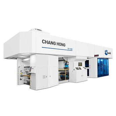 4 farblose Flexo -Druckmaschine