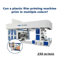 Kann eine Kunststofffolien-Druckmaschine in mehreren Farben drucken?