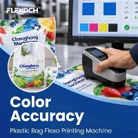 Wie hoch ist die Farbgenauigkeit einer Flexodruckmaschine für Plastiktüten?