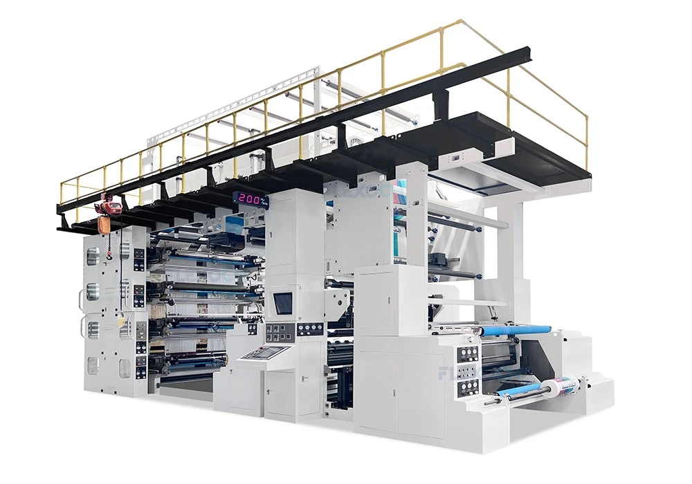 Stack Flexo Printer 8 Color Stack Flexo Printer 8 Color